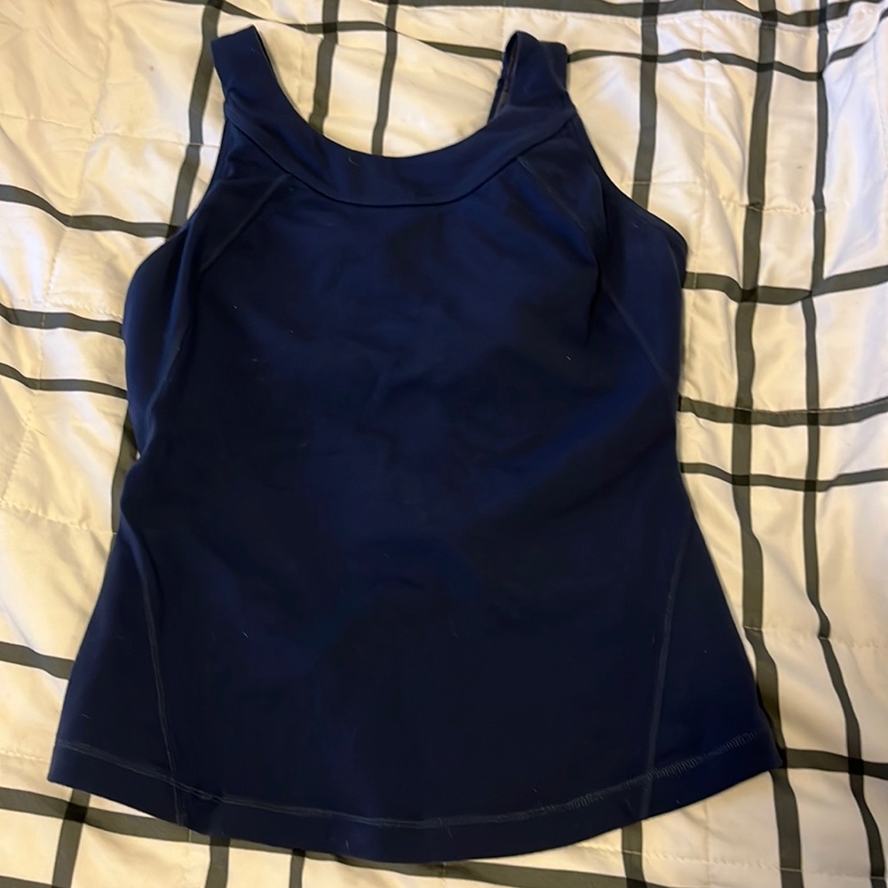 navy lululemon tank top